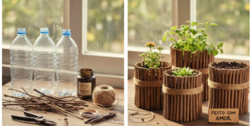 Hoje você vai aprender como fazer seu próprio vaso de plantas, uma ideia barata e fácil