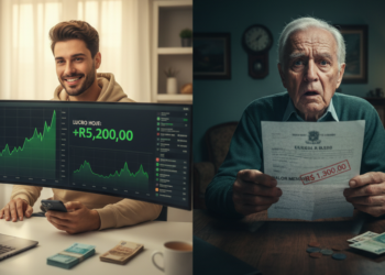 Choque geracional, um aposentado que contribuiu por 45 anos recebe apenas 1.600, e há jovens que ganham muito mais