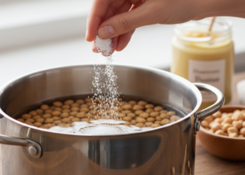 Com apenas 15 minutos e bicarbonato de sódio você consegue amolecer grão-de-bico, melhor do que o método tradicional de demolho