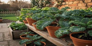 Como plantar couve em vasos e colher folhas sempre frescas em casa
