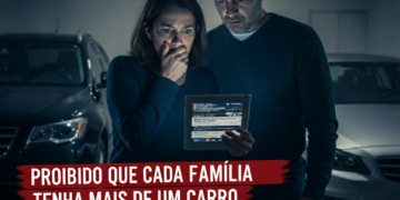 Governo pretende proibir que cada família tenha mais de um carro, motoristas são pegos de surpresa com esse projeto para reduzir o tráfego nas cidades