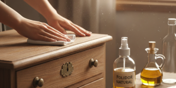 Com apenas 2 ingredientes da sua cozinha, veja como dar brilho aos móveis de madeira