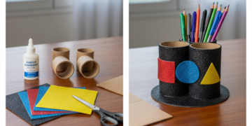 Recicle tubos de papelão com este projeto faça-você-mesmo e transforme-os em uma ideia incrível