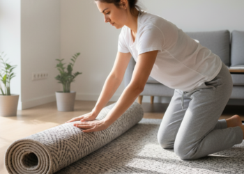 Troque o tapete da sala, por esse ideia que está ganhando força para substituí-lo