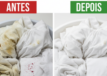 Chega de roupas amareladas, a solução para evitar que as roupas brancas amarelem