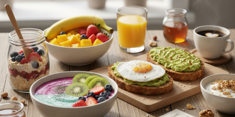 O café da manhã ideal para começar o dia com energia e equilíbrio