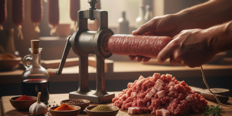 Como preparar um salame caseiro que fica impecável