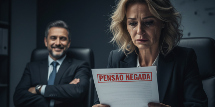 Uma mulher teve sua pensão de viúva negada porque ela e o marido não estavam registrados como união estável, apesar de terem duas filhas