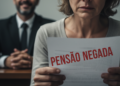 Uma mulher teve sua pensão de viúva negada porque ela e o marido não estavam registrados como união estável, apesar de terem duas filhas