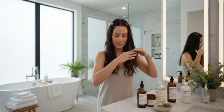 Técnicas de pré-shampoo para preservar a saúde de cabelos frágeis