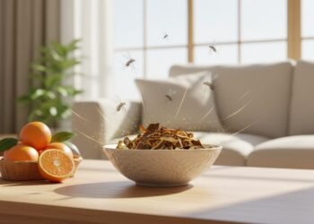 Essa técnica com laranja está conquistando quem busca soluções naturais para mosquitos