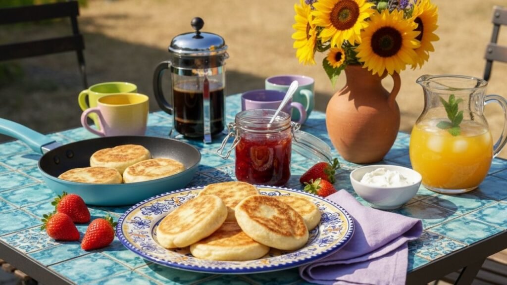 Pão de frigideira simples e rápido para garantir um café da manhã quentinho