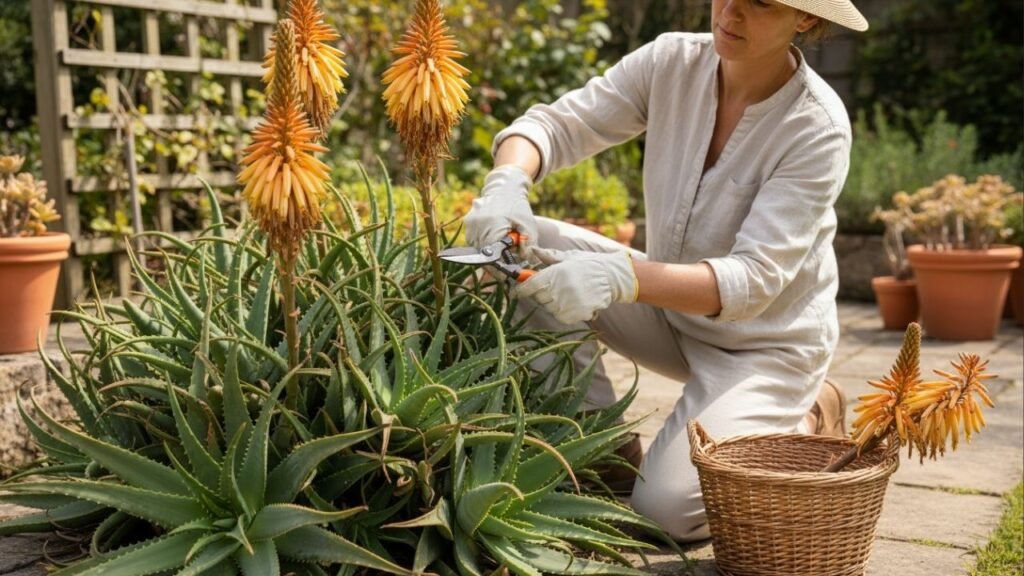 Plantar babosa em casa é prático e garante acesso diário a um gel poderoso