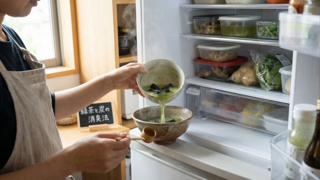 Depois que aprendi esse truque japonês minha geladeira nunca mais ficou com cheiro ruim