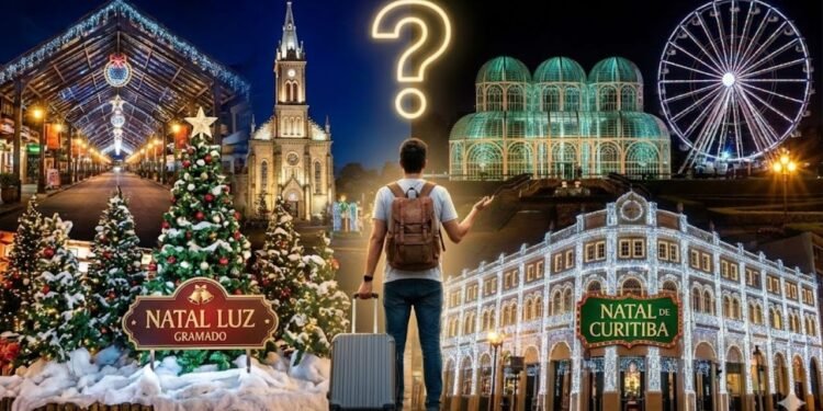 Natal em Gramado ou Curitiba? Qual entrega a melhor experiência
