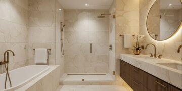 O revestimento mais bonito e prático que está dominando os banheiros modernos