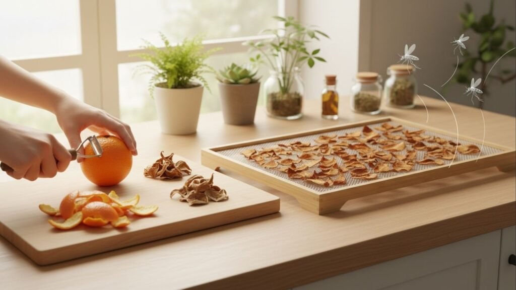 Essa técnica com laranja está conquistando quem busca soluções naturais para mosquitos