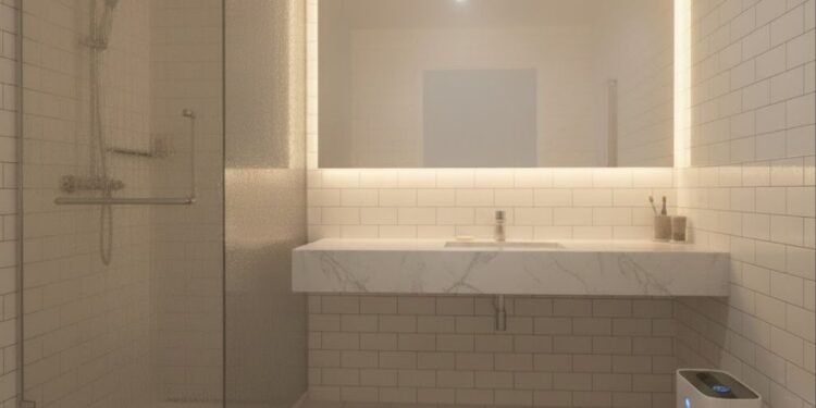 Descobri por que meu banheiro não secava mesmo com a janela aberta e resolvi com isso