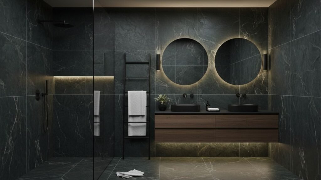 O revestimento mais bonito e prático que está dominando os banheiros modernos