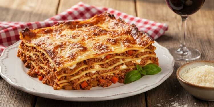 Como fazer lasanha italiana clássica que valoriza o sabor original