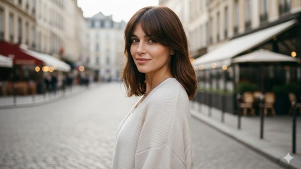 Franja com caimento perfeito e efeito lifting natural para mulheres que amam praticidade