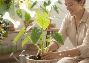 Você sabia que essa folha tem mais cálcio que leite e cresce até em vaso?