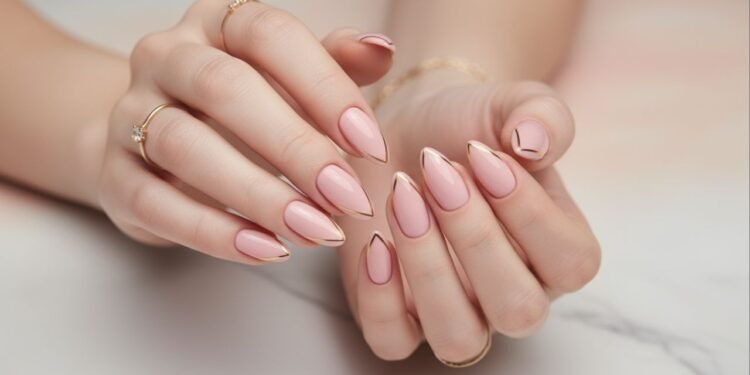 Unha com traço lateral minimalista domina o Pinterest e conquista o mundo da beleza