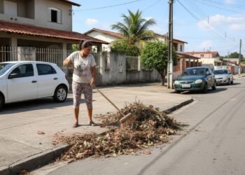 Multa por varrer a calçada? Achei que era piada até receber a notificação