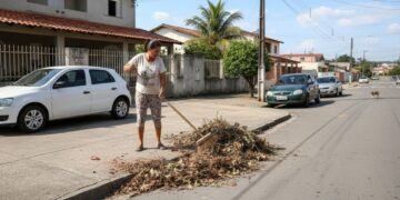 Multa por varrer a calçada? Achei que era piada até receber a notificação
