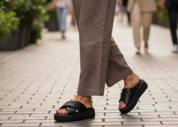 A sandália que marcou os anos 2000 voltou repaginada e tá nos pés das mulheres mais elegantes