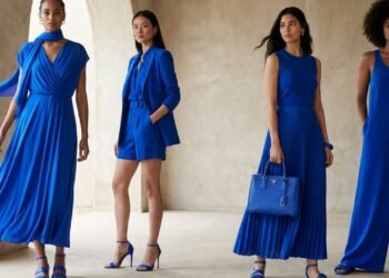 O azul que conquistou as ruas e promete invadir seu armário nesse verão