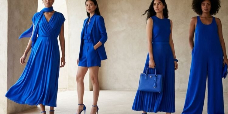 O azul que conquistou as ruas e promete invadir seu armário nesse verão