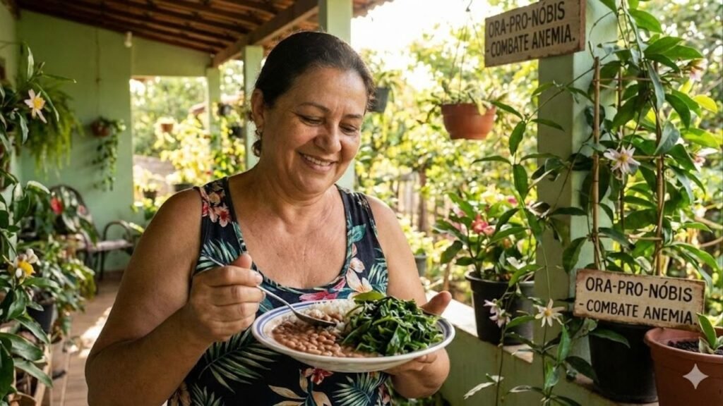 A planta rica em ferro que cresce na sombra e combate a anemia naturalmente