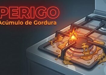 Seu fogão pode esconder um foco de incêndio e muita gente nem imagina onde limpar