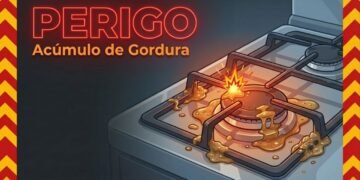 Seu fogão pode esconder um foco de incêndio e muita gente nem imagina onde limpar