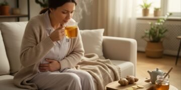 Como usar gengibre para aliviar dores abdominais e reduzir o desconforto por gases