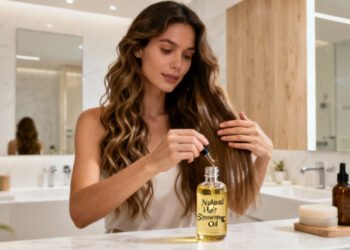 Esse óleo natural ajuda a alisar o cabelo de forma natural e sem necessidade de químicos