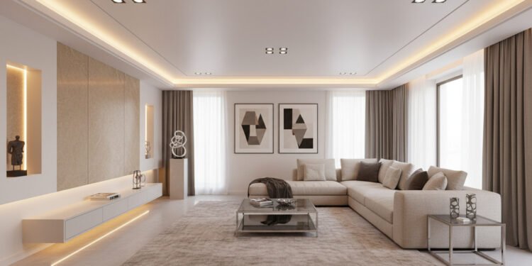 Quanto custa fazer a instalação de LED embutido na sala de estar