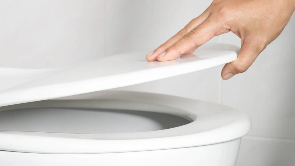 O perigo escondido ao puxar a descarga do banheiro com a tampa do vaso levantada