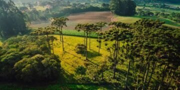 A pequena cidade cercada por montanhas que fica ainda mais bonita no verão