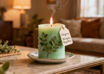 Como fazer uma vela de orégano para repelir mosquitos no verão