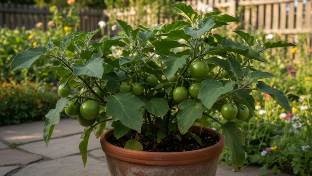 Transforme um vaso comum em uma mini-horta de jiló com essas dicas