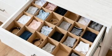 3 passos para fazer um organizador de gavetas bonito prático e sem gastar nada