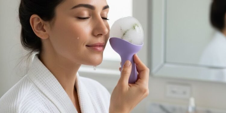 O que um cubo de gelo faz em 2 minutos no rosto vai te surpreender