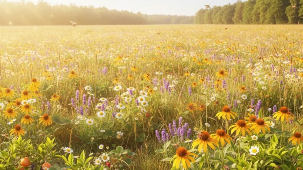 Como a polinização natural das abelhas garante frutas bonitas e saborosas