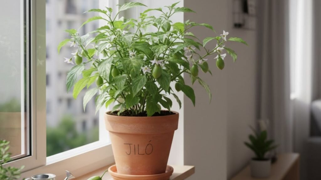 Transforme um vaso comum em uma mini-horta de jiló com essas dicas