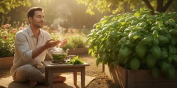 Achei que era só tempero, mas o cheiro dessa planta acabou com minha ansiedade