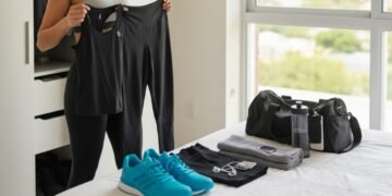 Roupas de treino que ativa sua autoconfiança antes do primeiro exercício