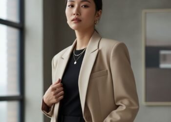 O blazer que está dominando as ruas e transforma qualquer produção em segundos