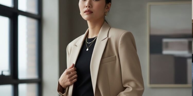 O blazer que está dominando as ruas e transforma qualquer produção em segundos